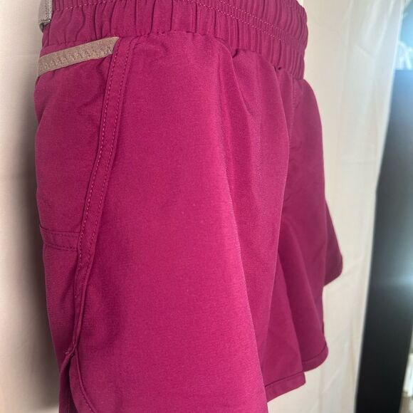 Asics Women's Magenta Athletic Shorts - Picture 11 of 14